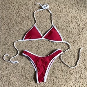 Red Bathing Suit